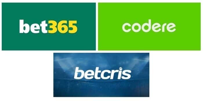 Handicap en apuestas: Bet365 Codere Betcris