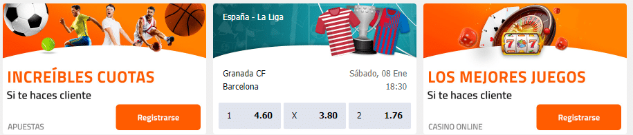 Código promocional Luckia: productos