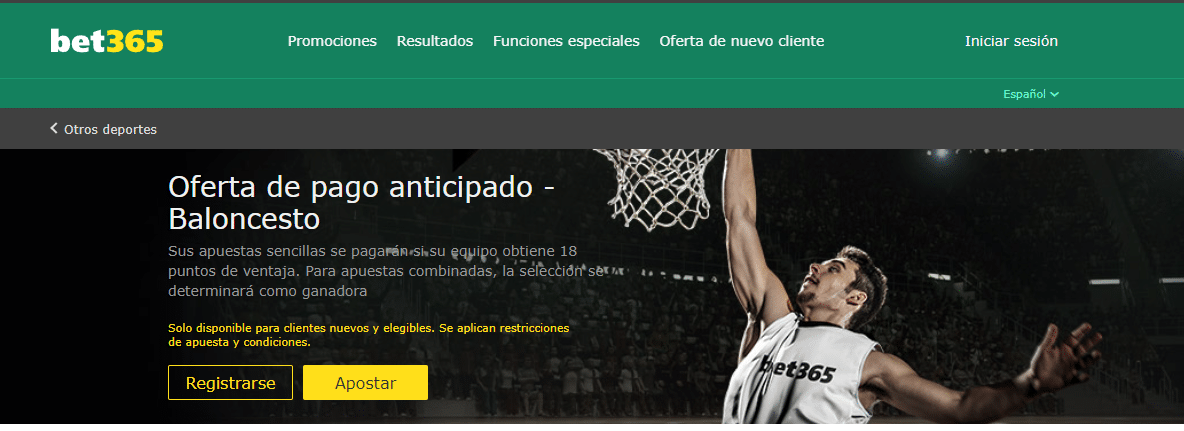 apostar bet365 basquet