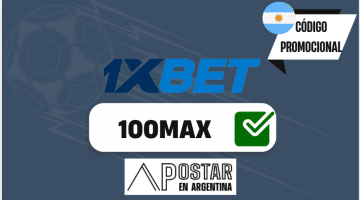Código promocional 1xbet “100MAX”: 100% hasta $220.000