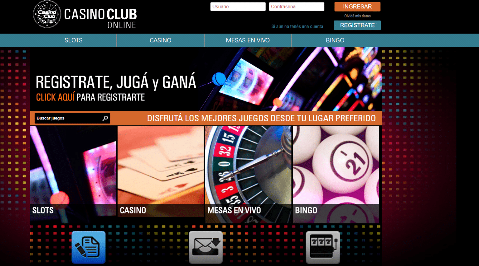 casino club online caleta olivia